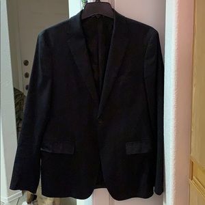 Black Michael Kors Wool Blazer 40R